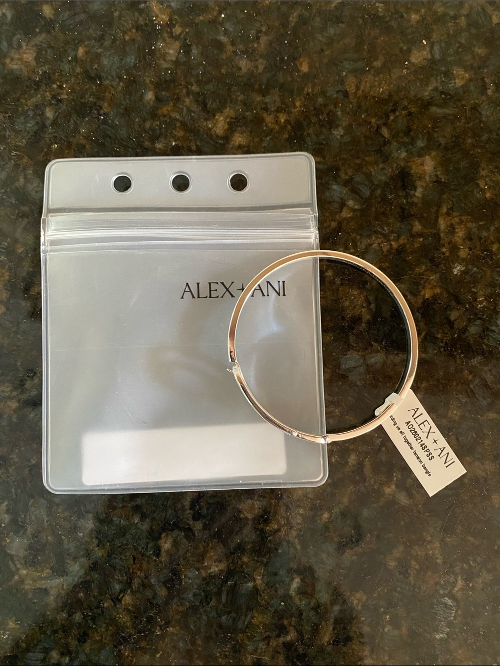 Alex and Ani Holding Us All Together Silver Tone Tension Bangle with Tag